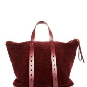 Salvatore Ferragamo double strap duffle bag